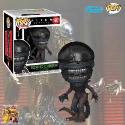FUNKO POP! MOVIES  ALIEN ROMULUS  SCORCHED XENOMORPH 1617  VINYL FIGURE 15CM