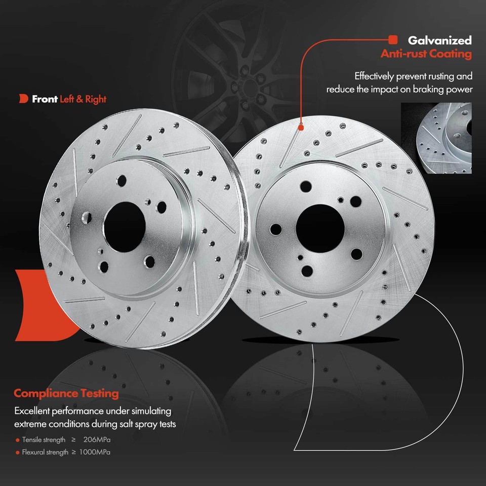 EBC Premium Rear Rotors | 98-05 Lexus GS300 3.0 main image 1