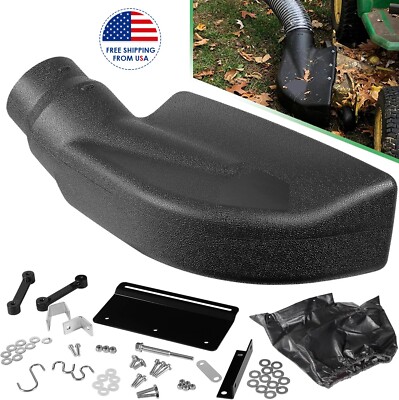 62468 Leaf Vacuum Bagger Deck Boot Chute Adapter for Agri-Fab Mow-N-Vac