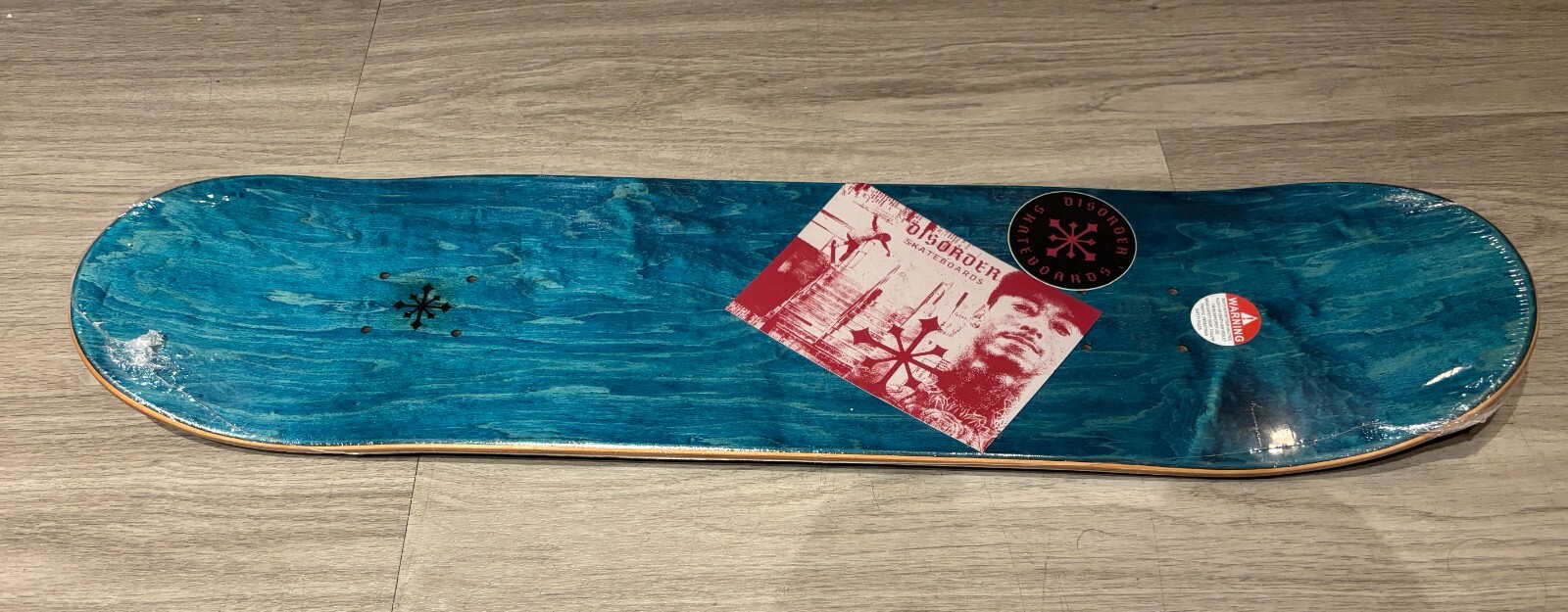 Nyjah Huston 2022 Disorder Apocalypse 8.25 Skateboard Deck