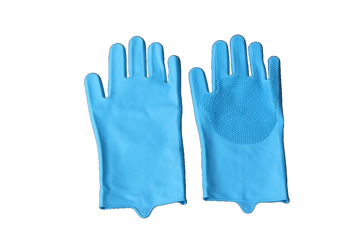 Magic Gloves Rubber Silicon Washing Dishes  Kitchen Pet cleaning