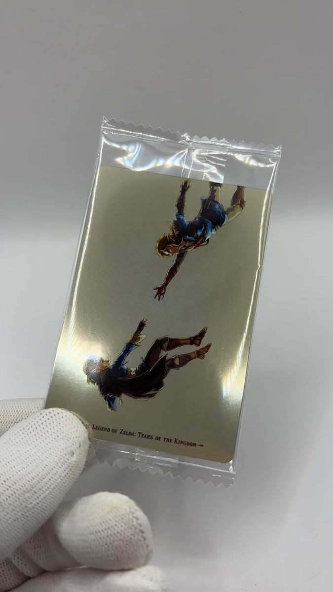 The Legend Of Zelda Wafer Card Tears of Kingdom No 27 LINK & ZELDA