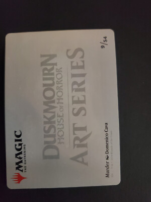 Murder - Art Series (9/54) - MTG Duskmourn: House of Horrors NM