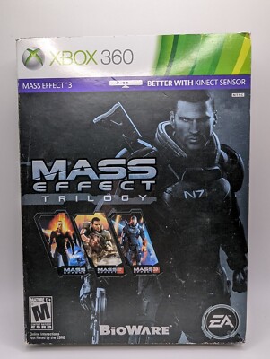 Mass Effect Trilogy (Microsoft Xbox 360, 2012)