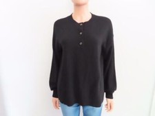 Reformation Jeans Black Recycled Cashmere Sweater Size XS