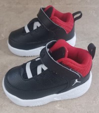 Nike Air Jordan Max Aura 3 Black/Red/White Toddler DA8023 006 Size 5C Shoes
