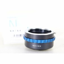 Novoflex NIK1/NIK adapter ring for Nikon F lenses on Nikon 1 cameras - adapter