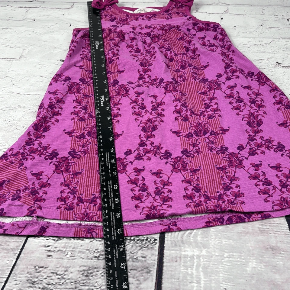 Vestido Matilda Jane Niñas 8 Jardín Encantado Floral Elastizado Sin Mangas Púrpura Foto 4 de 4