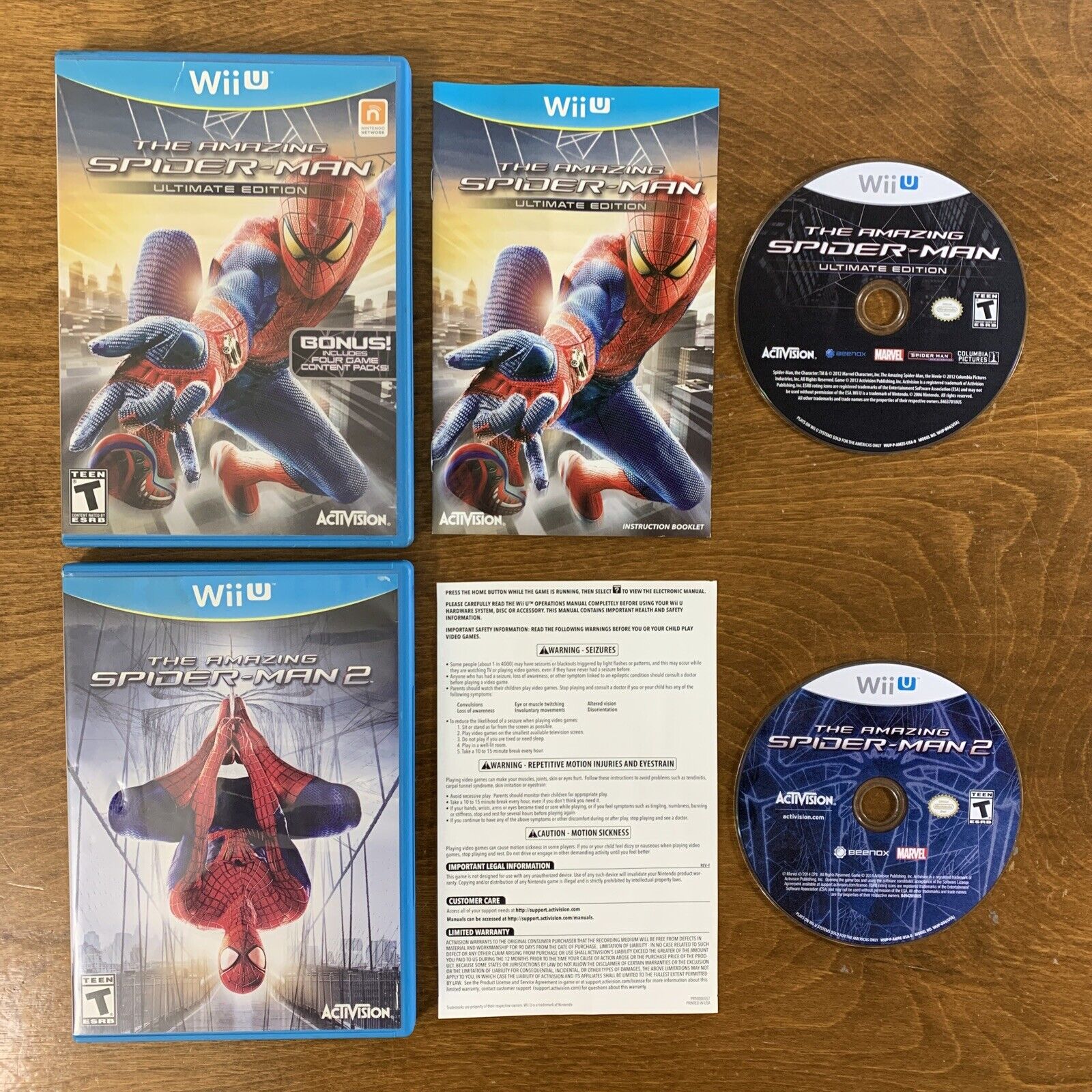 The Amazing Spider-Man™ Ultimate Edition, Jogos para a Wii U, Jogos