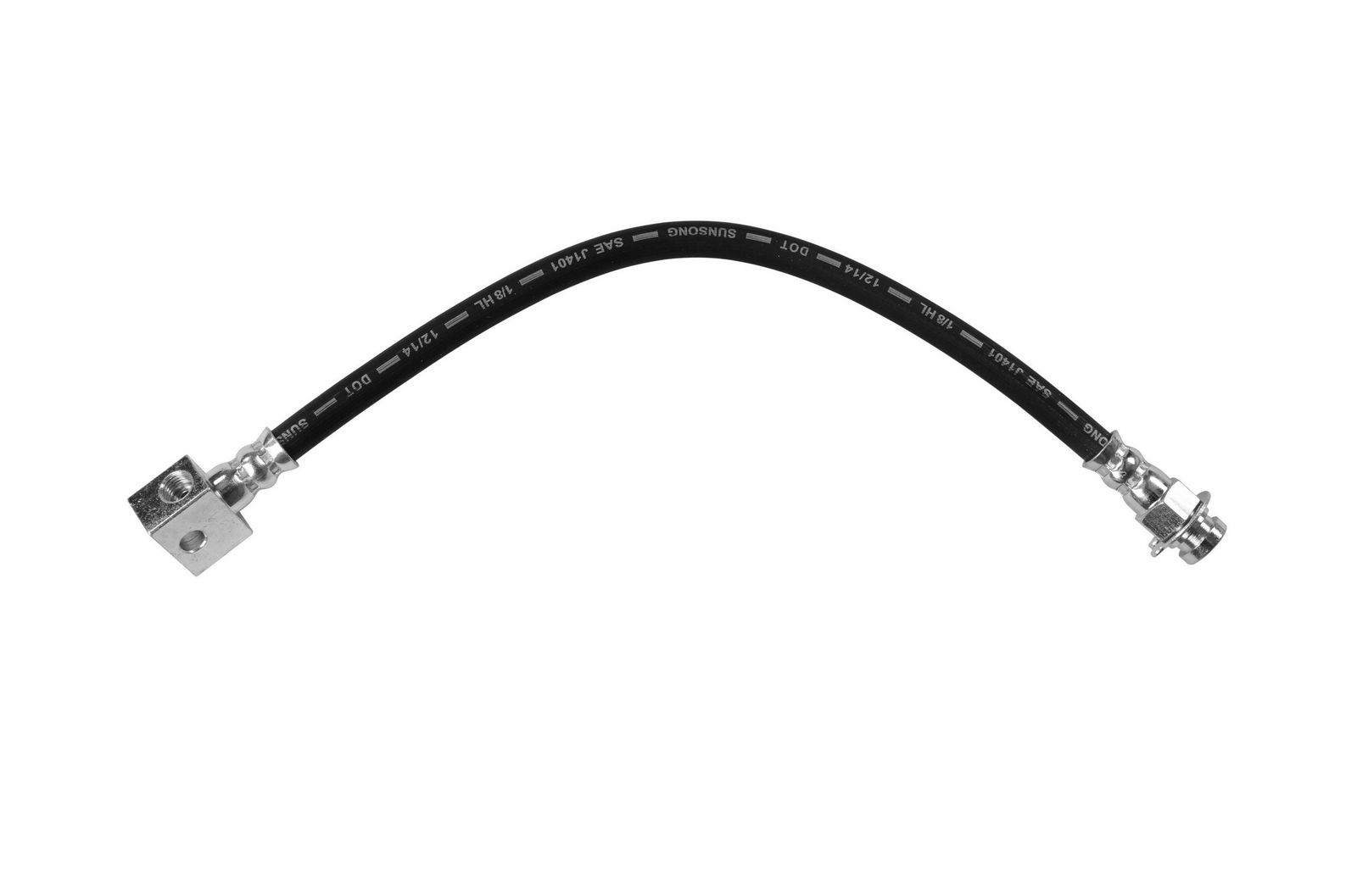 Sunsong Brake Hydraulic Hose Rear Center For 1984-1989 Jeep Cherokee