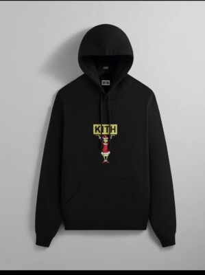 Kith for The Grinch Classic Logo Williams III Hoodie Size XS