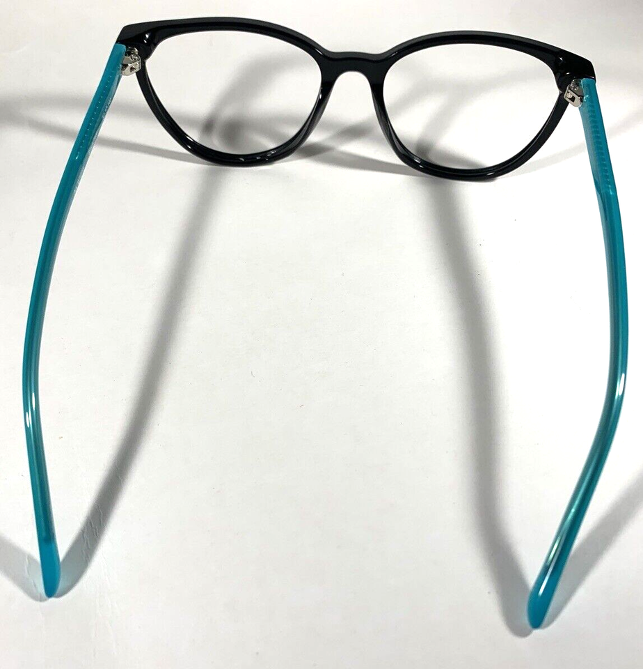 Archer & Avery AA W1015 Eyeglasses Frame Black/Teal Size: 51-17-140 | eBay