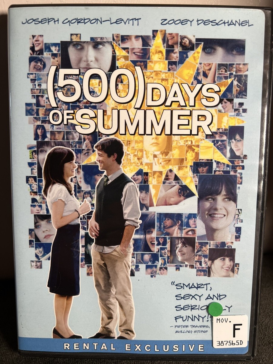 500 Days of Summer (DVD, 2009) JOSEPH GORDON-LEVITT, ZOOEY
