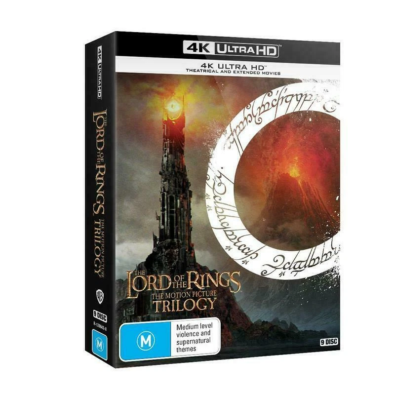 The Lord of the Rings The Hobbit Trilogy's 4K Ultra HD UHD Bluray SEALED not DVD - Image 3 of 3