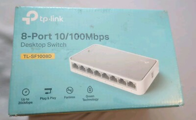 Tp-link 8-Port 10/100 Mbps Desktop Switch TL-SF1008D