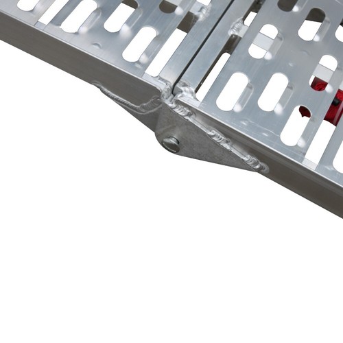 Grafner Auffahrrampe 2er Set Alu Rampe Klappbar Verladerampe 340kg 226x29,5cm - Bild 3 von 7