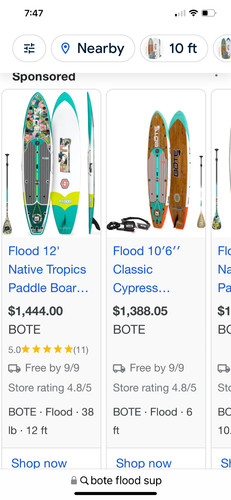 11' Bote Flood $400 for locals to South Florida