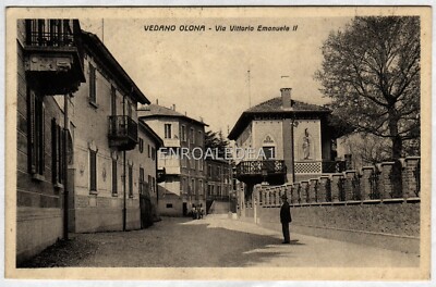 VEDANO OLONA VARESE VIA V. EMANUELE II TRAVELLED 1932