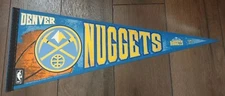 2007 NBA Denver Nuggets 12" X 30" Felt Pennant, - Please Read The Description