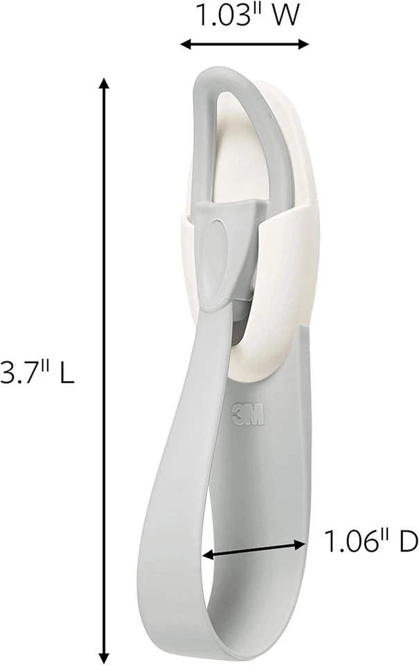 Command Cord Bundlers, 6 Gray Cord Bundlers and 12 Command Strips - Image 2 of 4