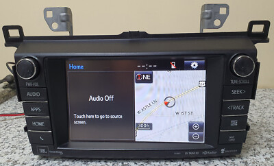 Toyota RAV4 2018 JBL Green Edge XM HD Radio Navigation Touchscreen 86804-42111