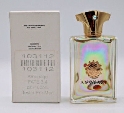 Amouage Fate MAN 100ml / 3.4 oz NEW TESTER Authentic MAG CAP Fast by Finescents!