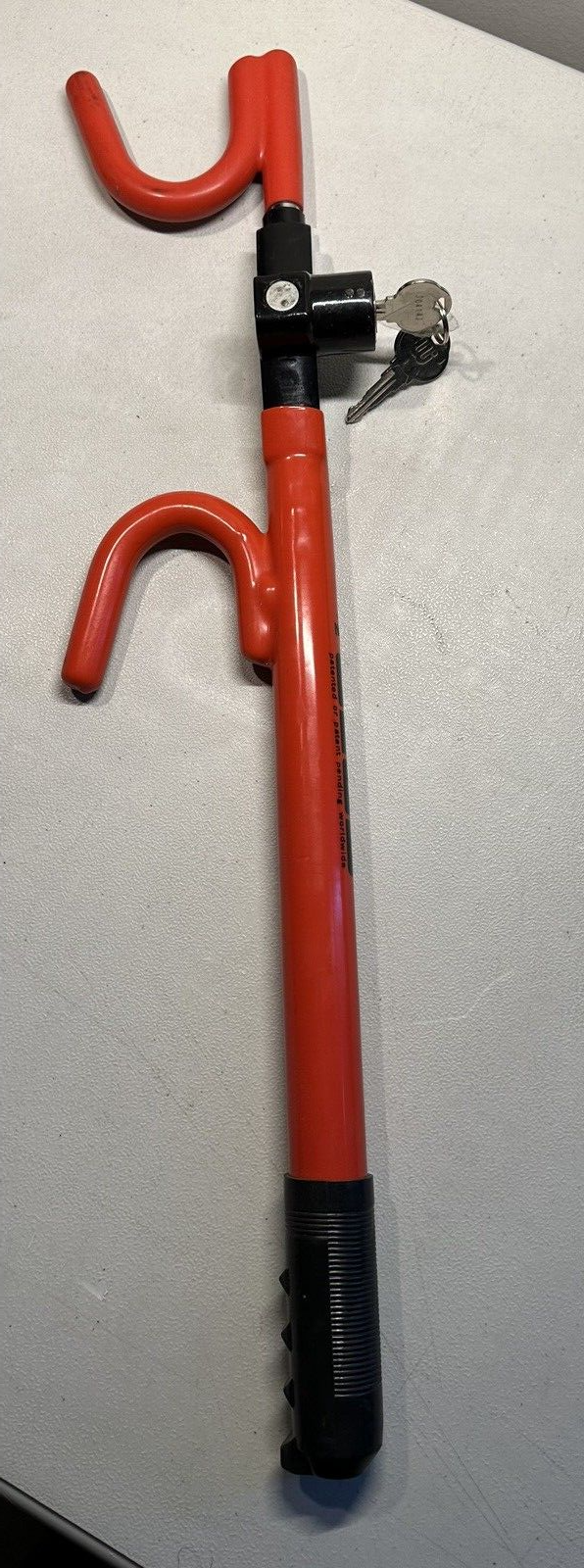 The Club Original Club Car Truck AntiTheft Steering Wheel Lock, Red