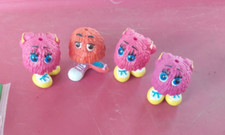 1989 Vintage Lot of 4 McDonald's Fry Guys Happy Meal Toys