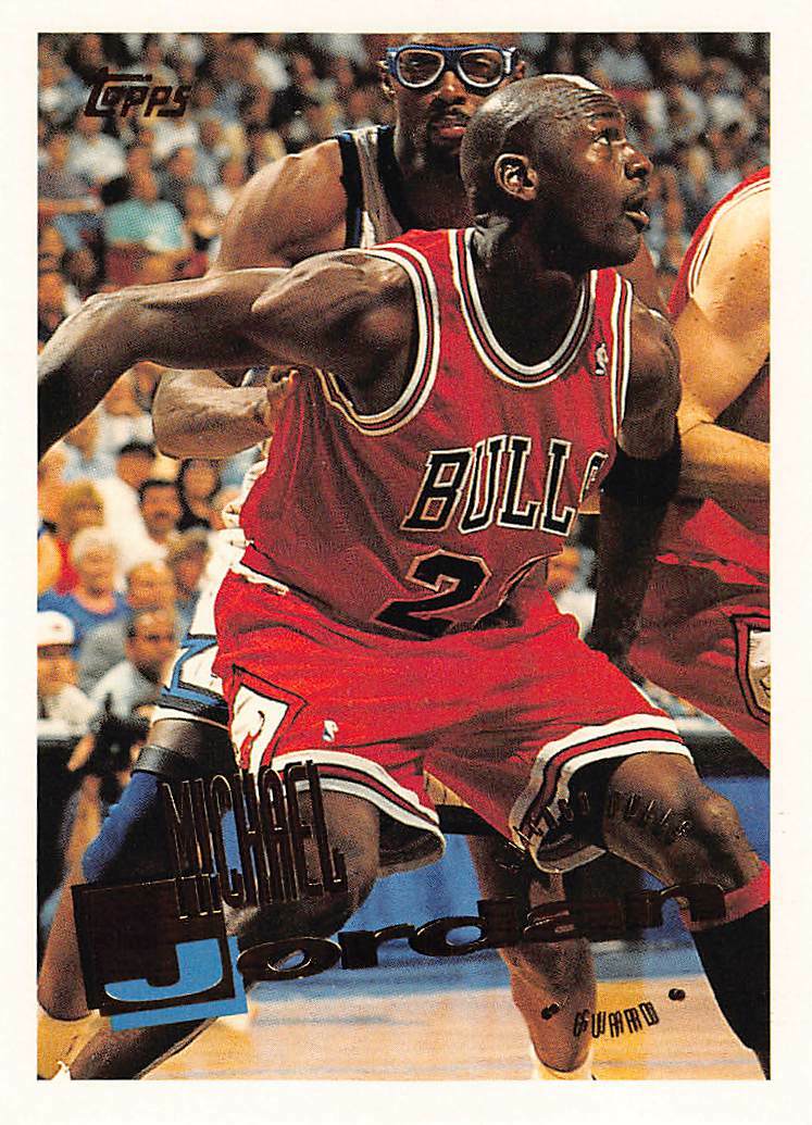 1995-96 Topps Basketball Michael Jordan #277 NM/MT CHICAGO BULLS HIGH GRADE