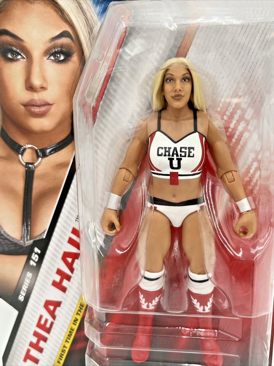 WWE Thea Hail Series 151 Main Event Figure Rookie Chase University