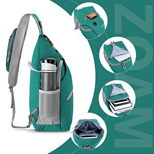 Sling Bag for Women MenCrossbody Sling Backpack Mini Small Army