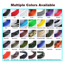 29 Colors PET Braided Sleeving Expandable Flexible Cable Sleeve Braids Polyester
