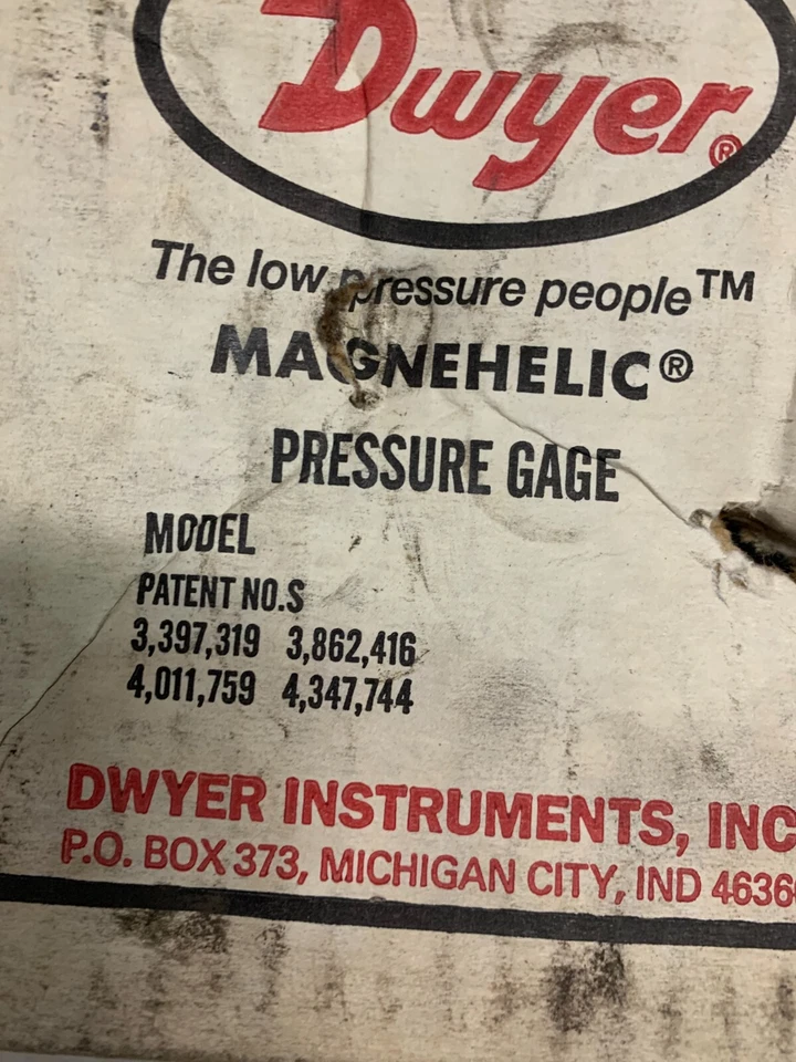 NEW IN BOX DWYER MAGNEHELIC PRESSURE GAUGE 2015 - Image 3 of 4