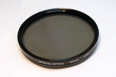 Crystal Optics 82mm C-PL Filter  Lens Circular Polarizer