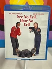 See No Evil, Hear No Evil (Blu-ray, 1989) Richard Pryor Gene Wilder RARE OOP