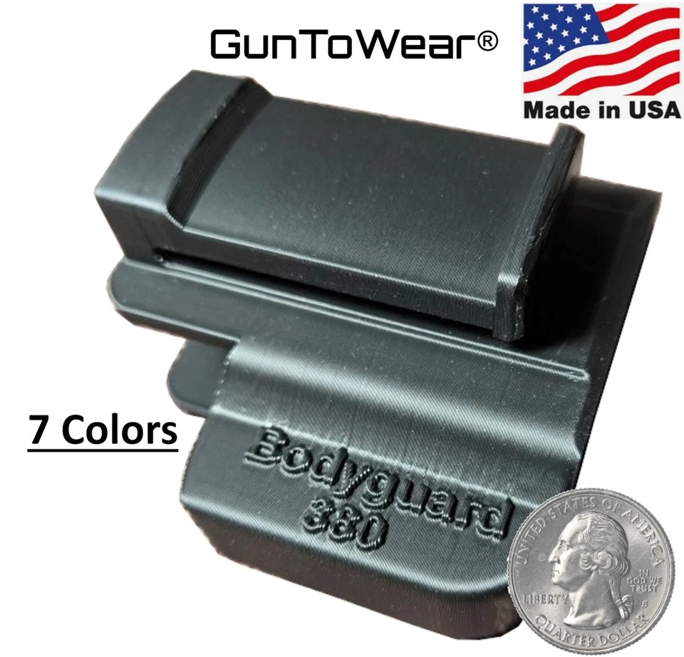 GUNTOWEAR S&W Bodyguard 380 Holster with or without Laser IWB In Waistband Conceal Carry