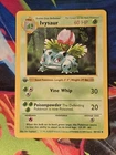 Ivysaur, Pokemon, Base Set, 1st Edition, #30, LP/MP