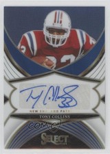 2024 Panini Select Signatures White Prizm 29/50 Tony Collins #SSP-TCO Auto s1i