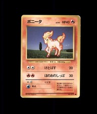 Ponyta No. 077 Common Base Set Pokemon Japanese US SELLER MP