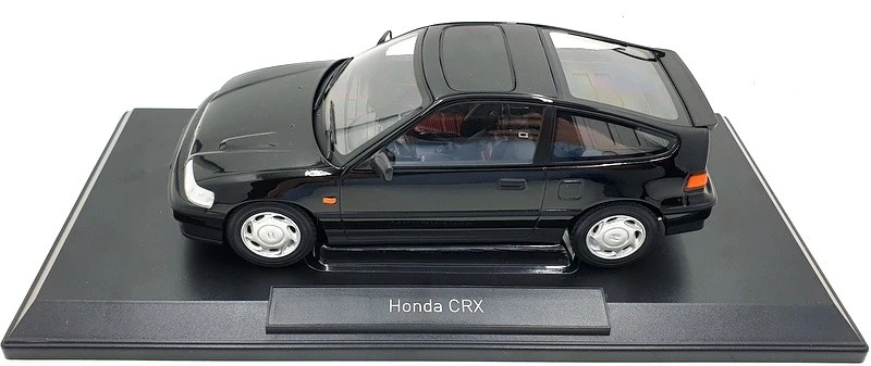 Norev 1/18 Scale 188010 - Honda CRX 1990 - Black - Image 3 of 4