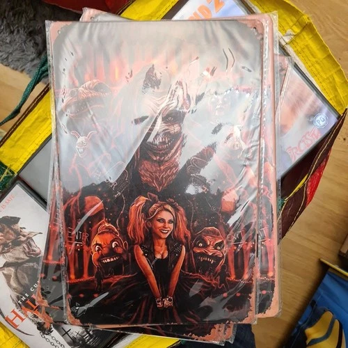 A4 Firefly Funhouse Poster Metal Plaque Wwe Wrestling The Fiend Bray Wyatt Sicks