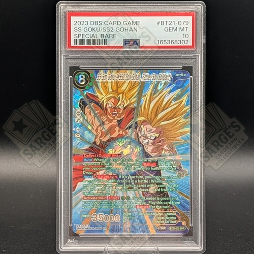2023 Dragon Ball Super SS Son Goku SS2 Son Gohan #BT21-079 SPR PSA 10 Low Pop