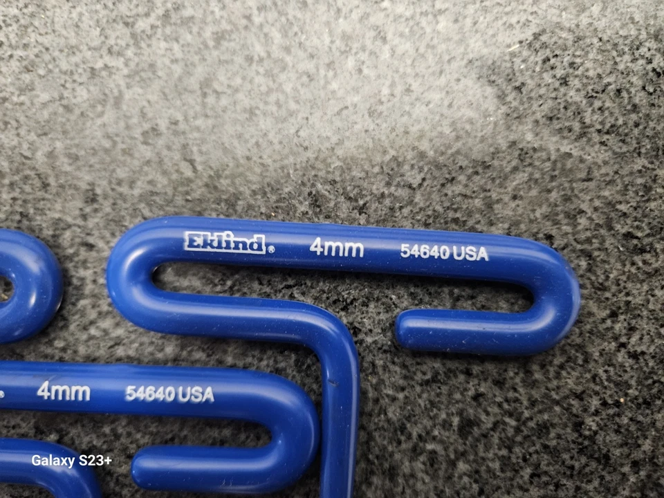 Eklind 54640 4.0 mm x 6 in. Cushion Grip Hex T-Handle,  5 Pcs, Free Shipping - Image 2 of 2