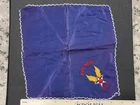 WW2 WWII Military US Army Air Force USAAF Embroidered Sweetheart Handkerchief