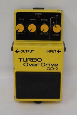 Boss OD-2 Turbo Overdrive Guitar Pedal Unit Only