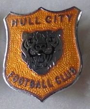 HULL CITY FOOTBALL Enamel Pin Badge