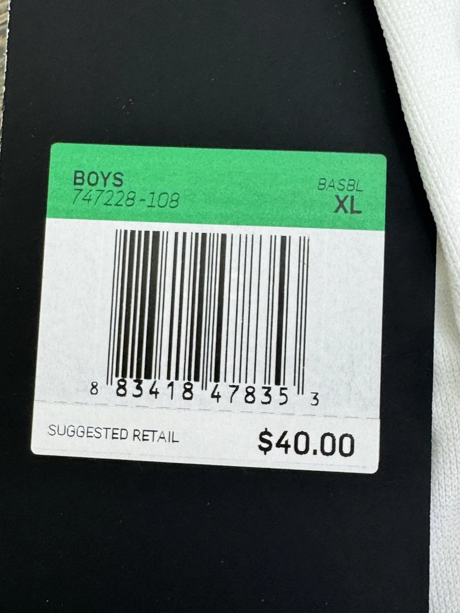 Nike Pro Vapor Baseballhose weiß/royal Paspel Jungen XL Softball 747228-108 40 $