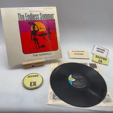 The Sandals- The Endless Summer  EX/EX  Ultrasonic Clean 1966