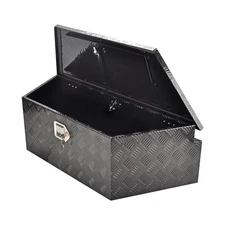 39x16.5x12 Inch Trailer Tongue Tool Box Truck Bed Pickup Storage Box Aluminum