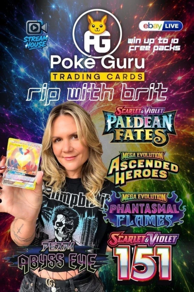 Ten Pack Buy Back! Ascended Heros and More! PokeGuru Hosted by BritsBinder